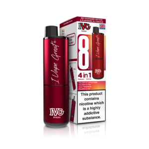 IVG 2400 4 in 1 Multi Flavour Red Raspberry Edition