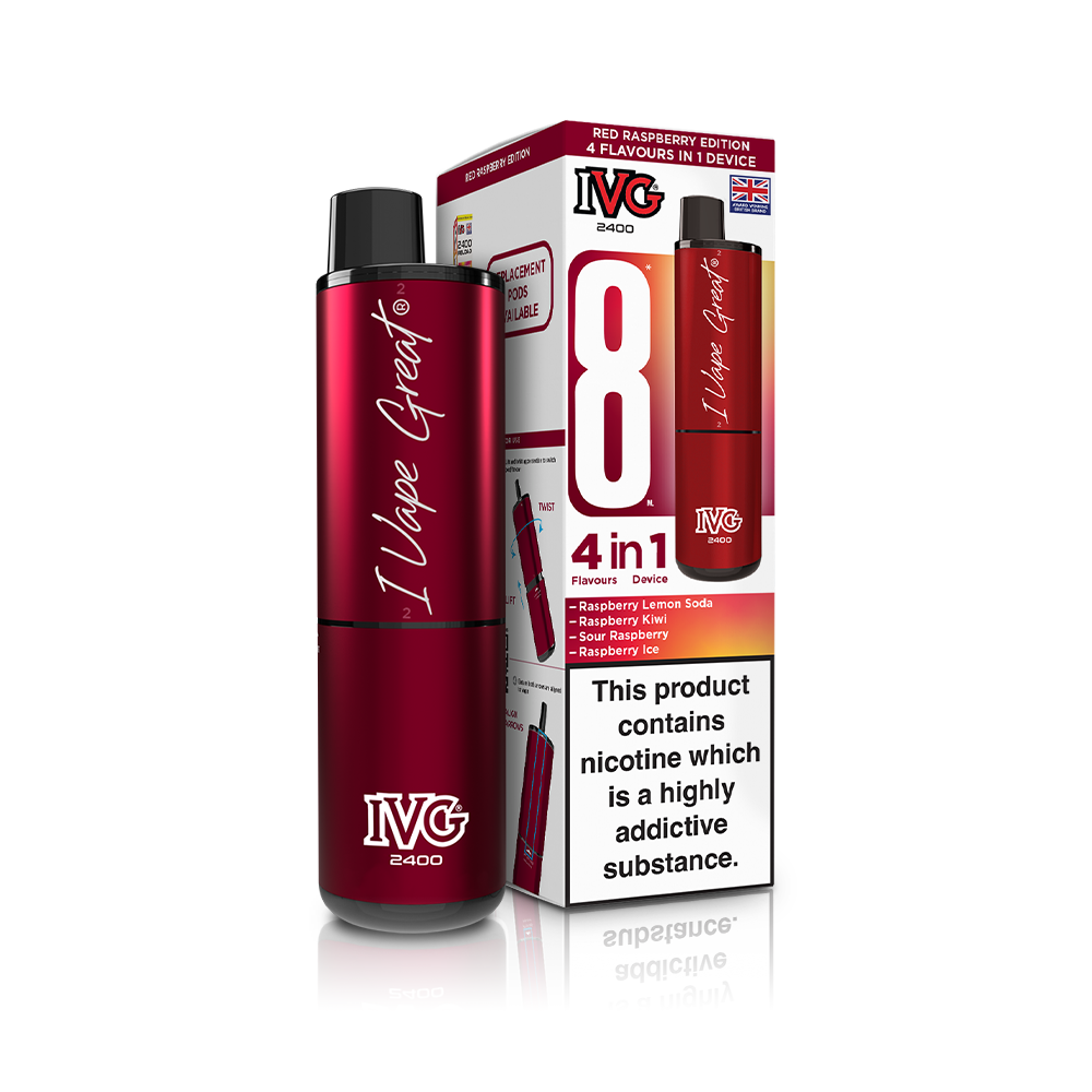2400 8ml Thumbnail Red Raspberry Edition