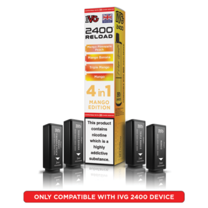 IVG 2400 Reload 4 Pod Pack Mango Edition