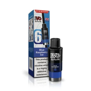 IVG SAVR Blue Raspberry Ice Refill