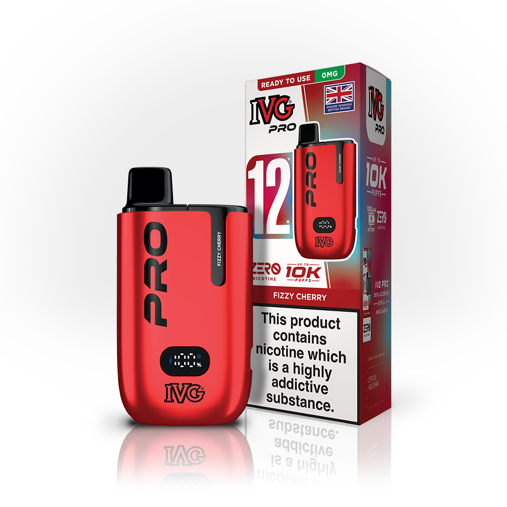 IVG Pro 12 0mg Fizzy Cherry