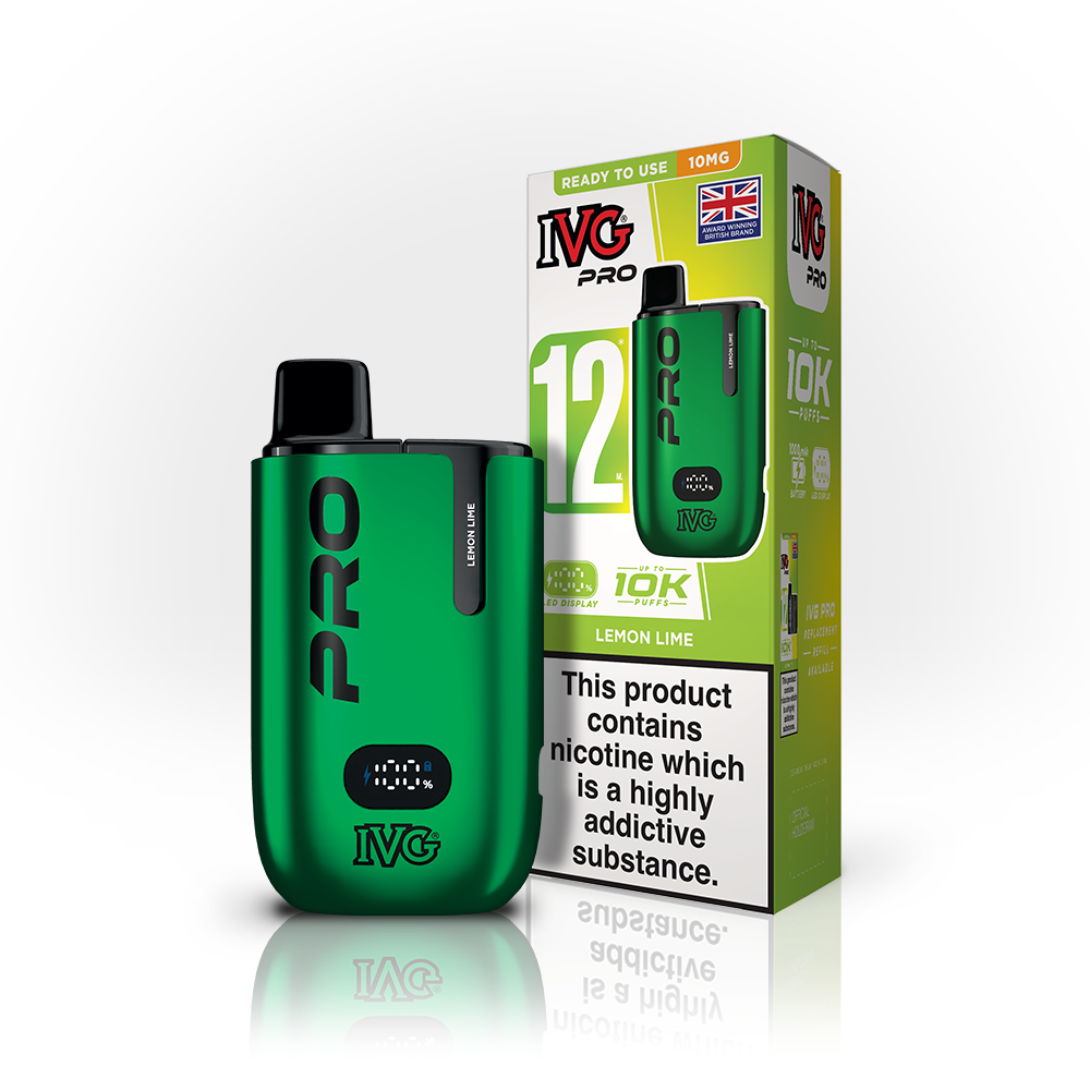 IVG Pro 12 10mg Thumbnail Lemon Lime