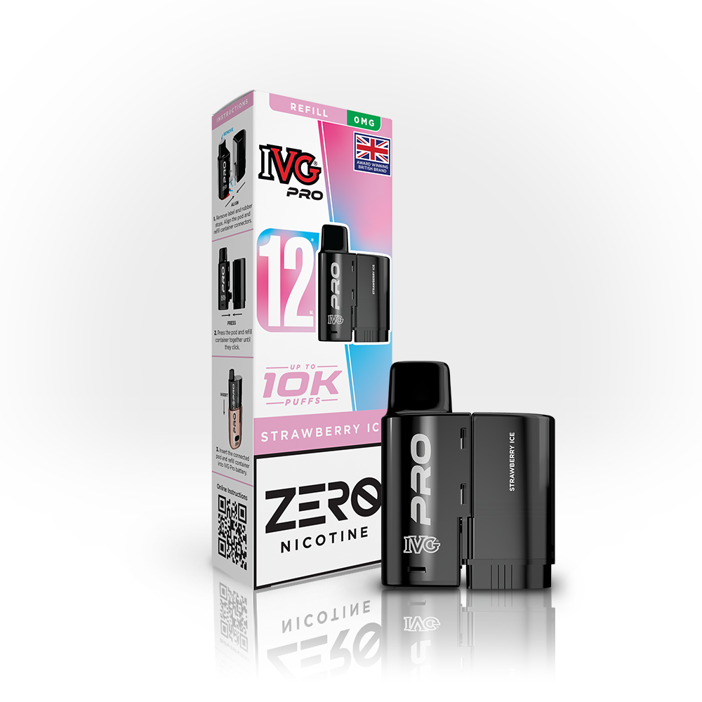 IVG Pro 12 - Refill 0mg - Strawberry Ice