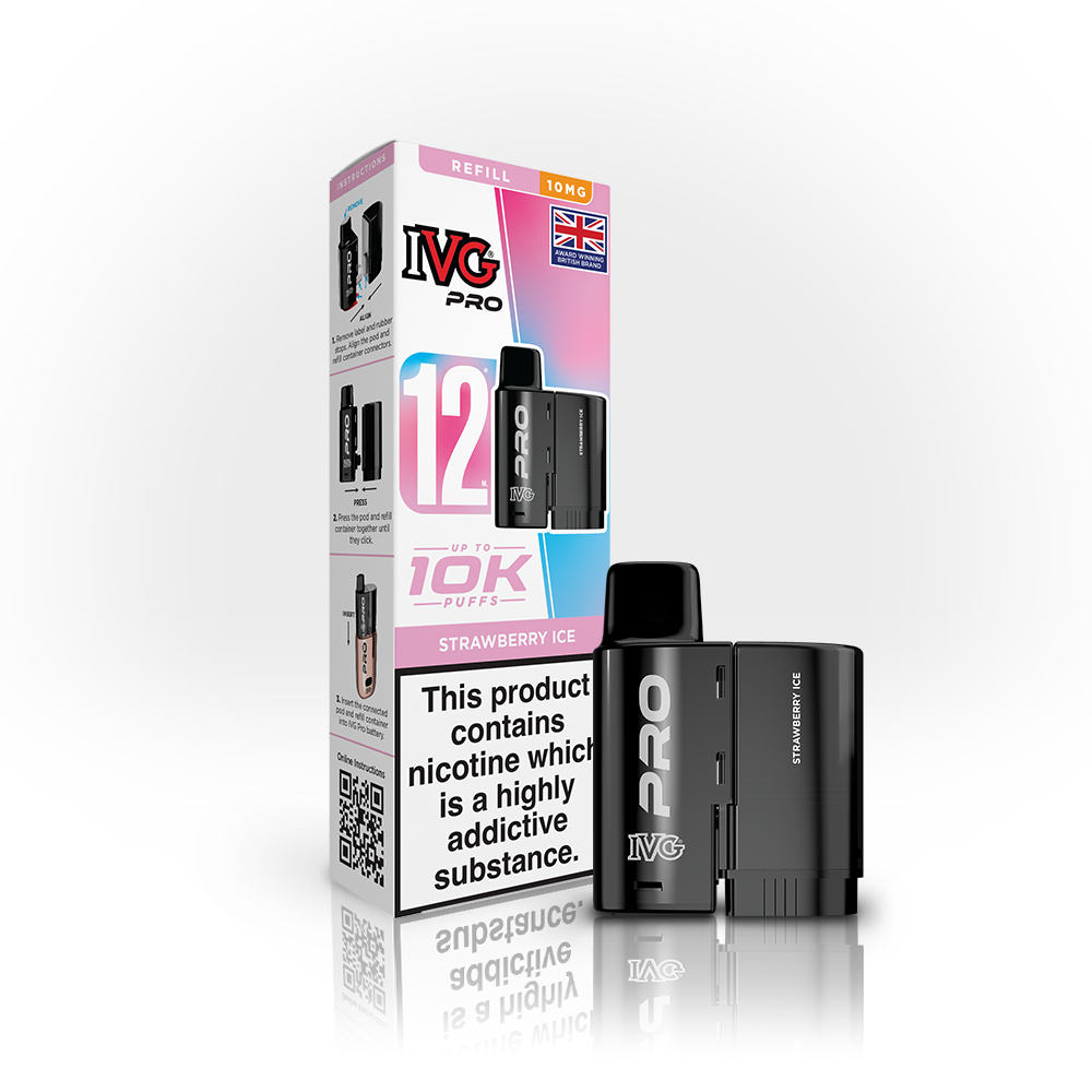 IVG Pro 12 - Refill Box Strawberry Ice