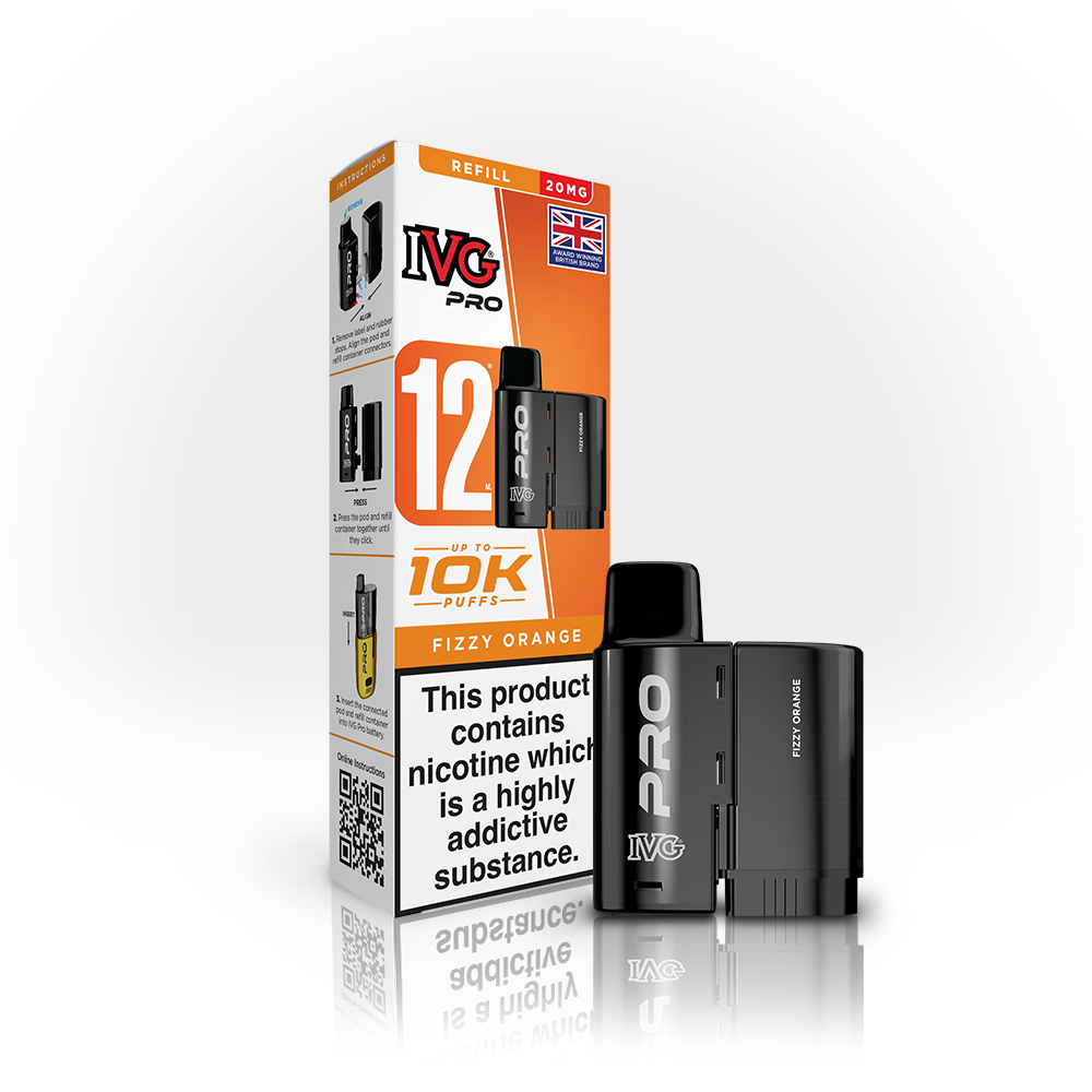 IVG Pro 12 - Refill Box Thumbnail Fizzy Orange