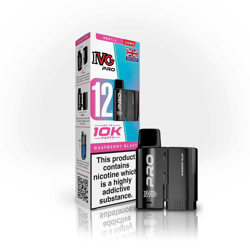 IVG Pro 12 - Refill Box Thumbnail Raspberry Blast