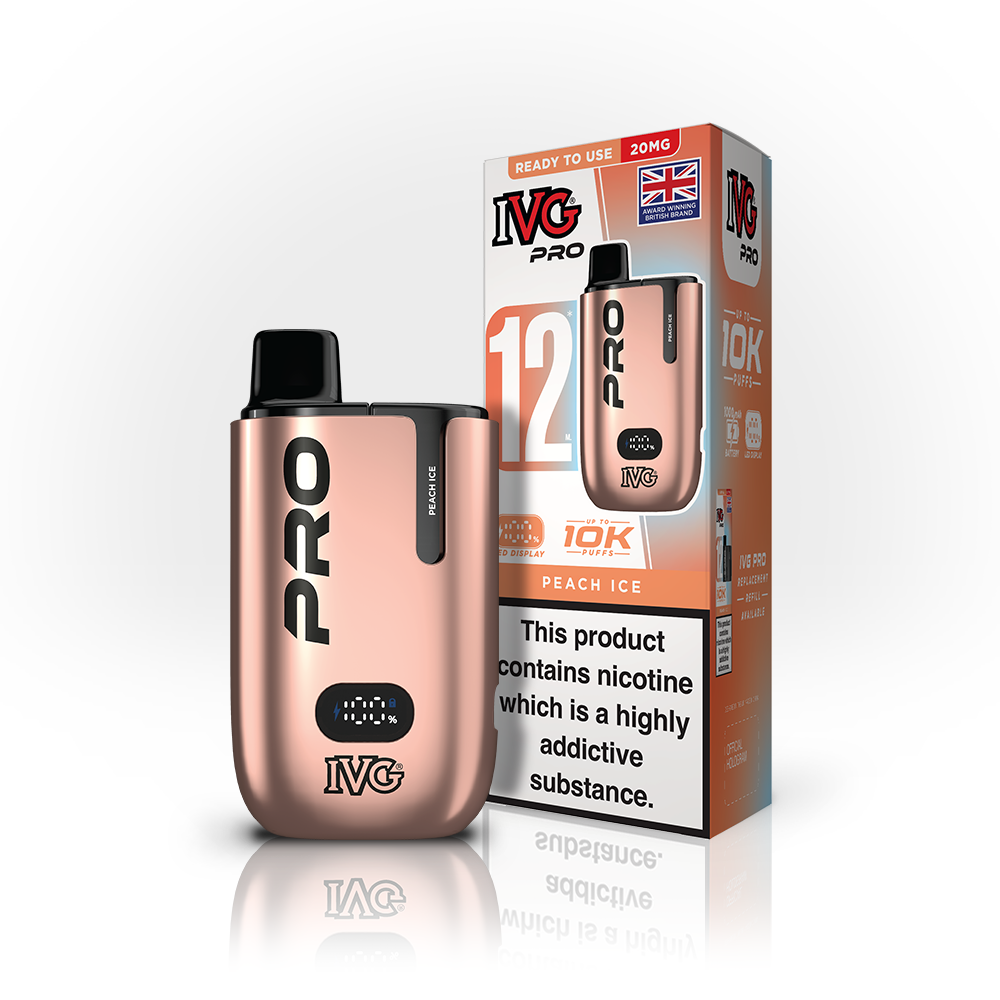 IVG Pro 12ml Peach Ice Thumbnail