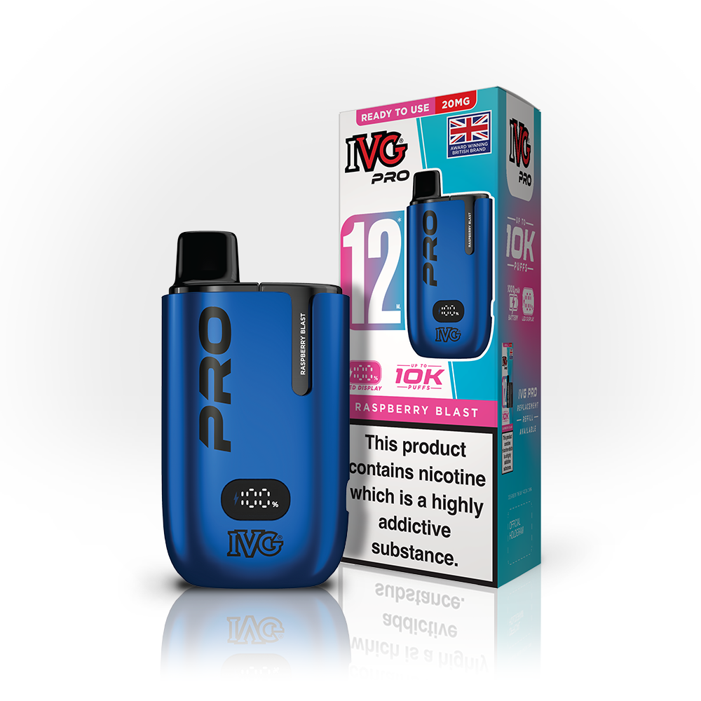 IVG Pro 12ml Raspberry Blast Thumbnail