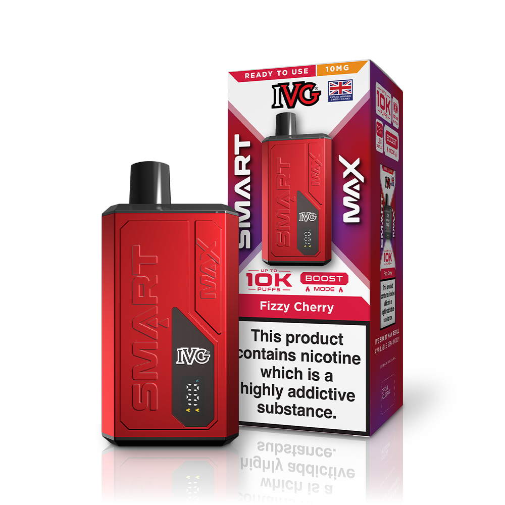 SMART MAX 10mg Fizzy Cherry Device Thumbnail