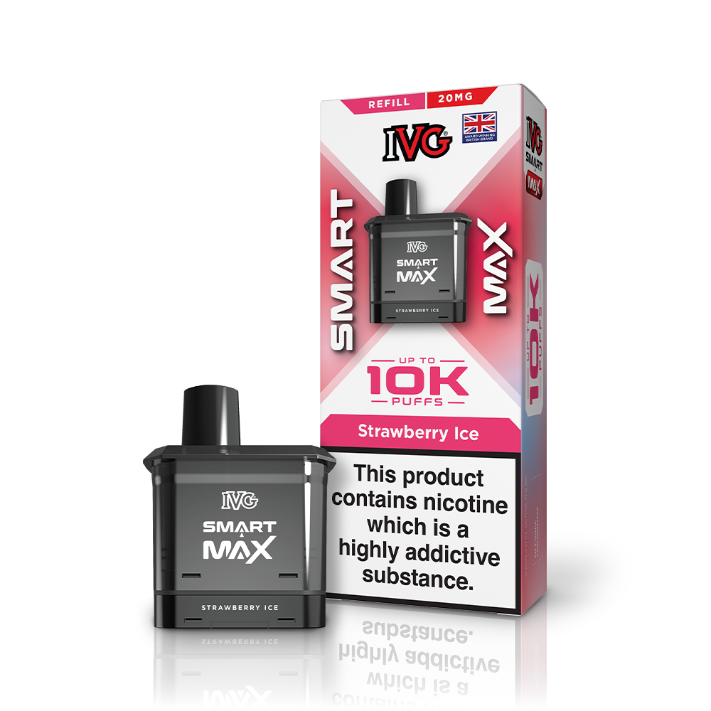 SMART MAX 20mg Strawberry Ice Refill Thumbnail